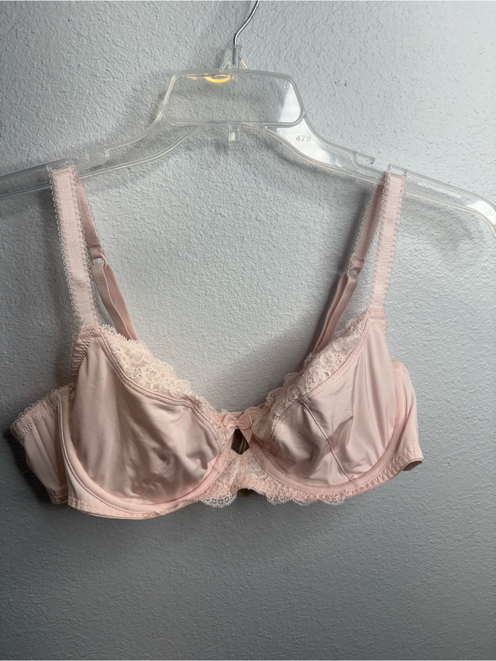 Size 38C Pink Underwire Bra